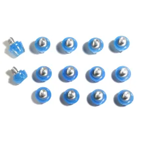 14x tacos goma TPU botas fútbol adidas Studiamonds azul
