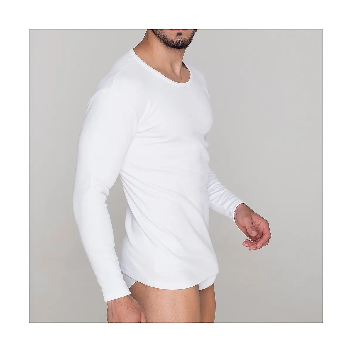 9203 CAMISETA TÉRMICA MANGA LARGA SECADO RÁPIDO