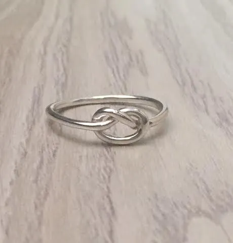 Anillo plata nudo
