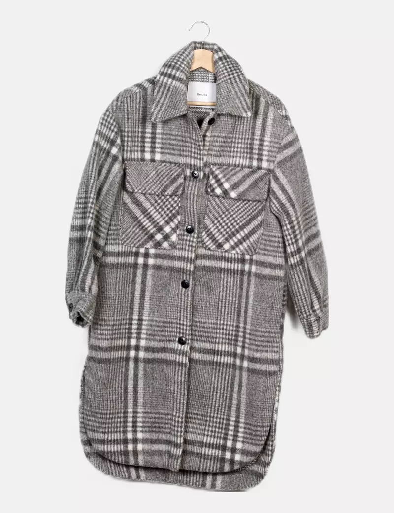 Bershka Sobrecamisa de paño