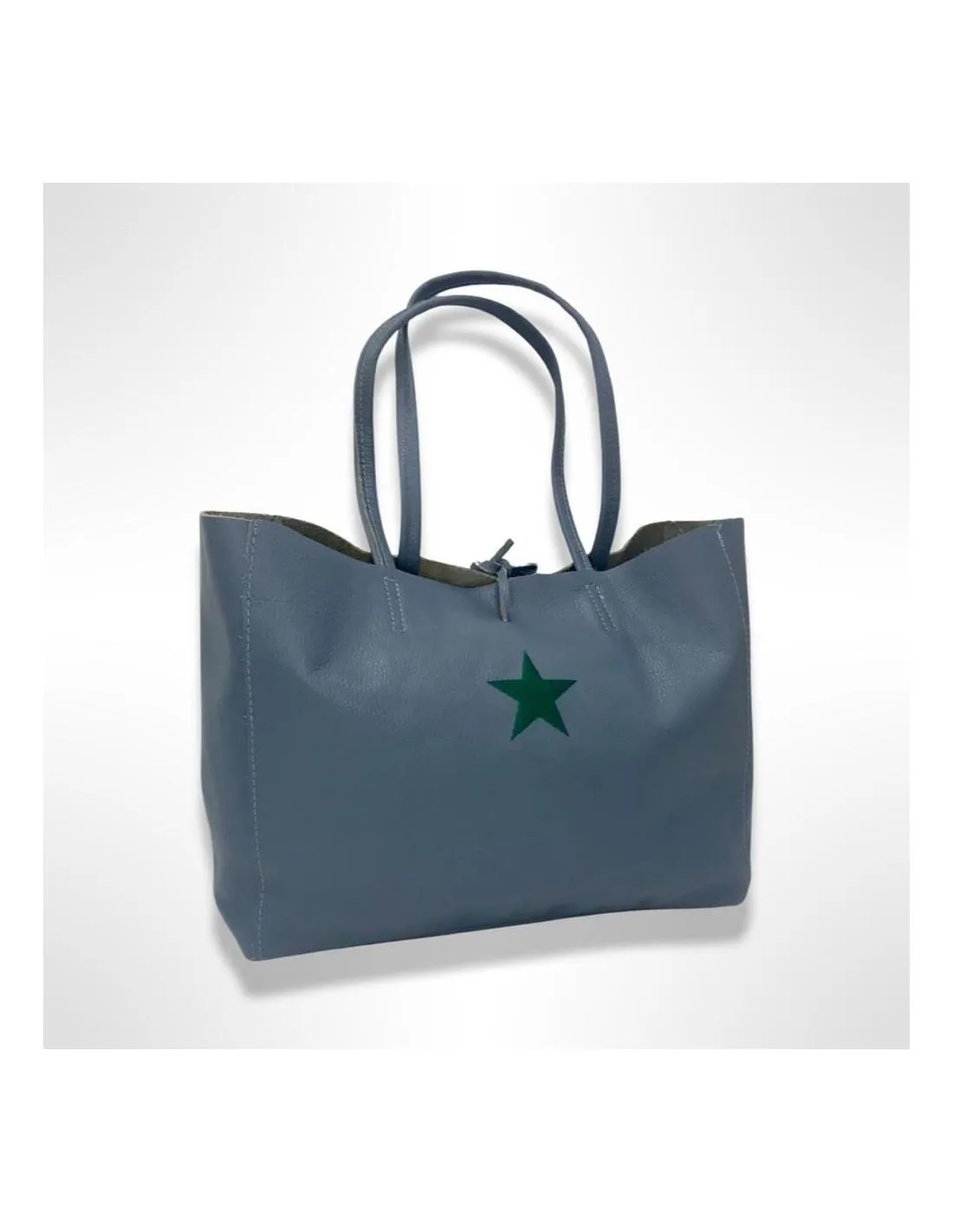 BOLSO AZUL CON ESTRELLA SOHO MADRID WOW STAR