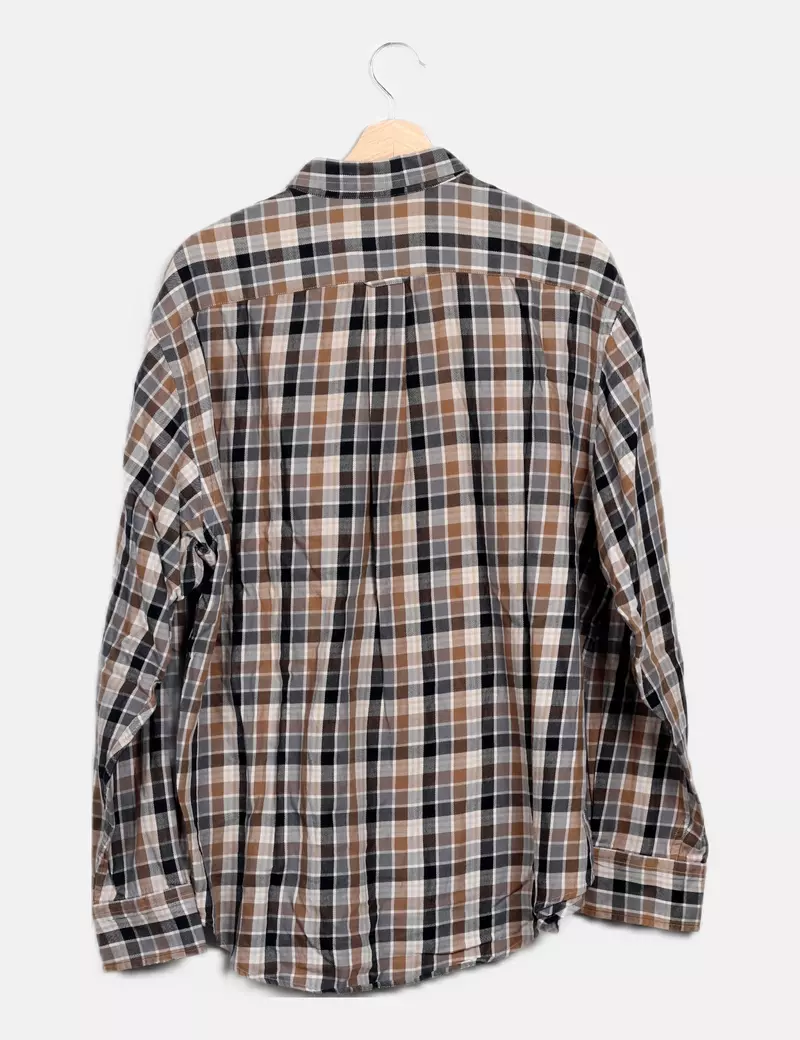 Cortefiel Camisa multicolor cuadros