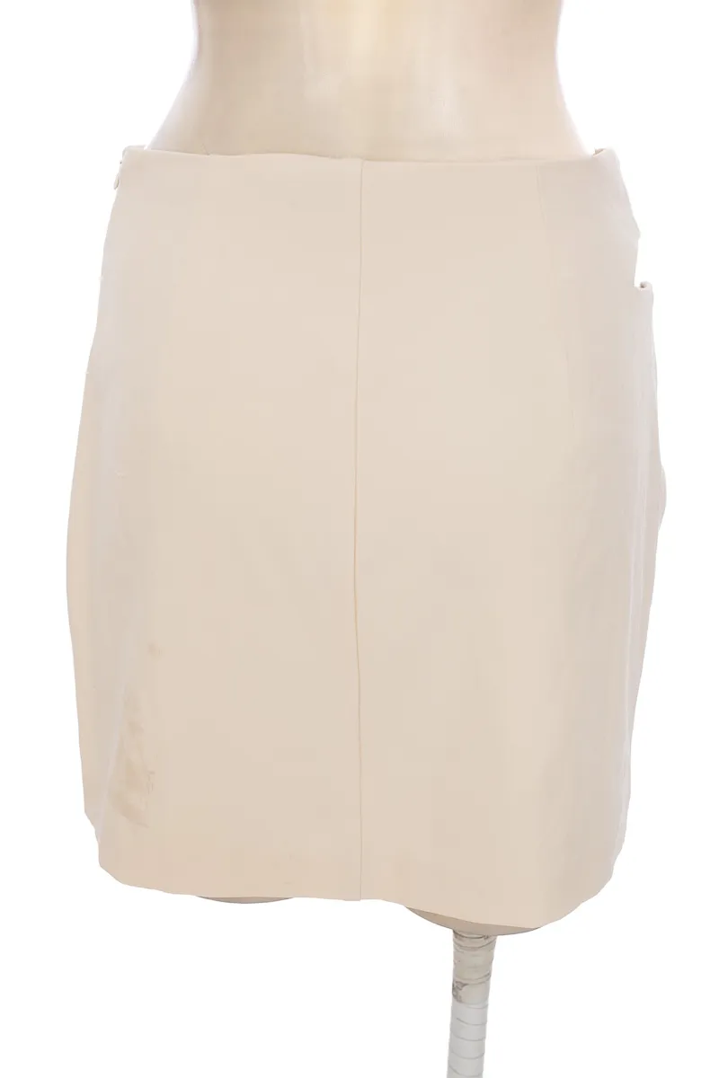 Falda color Beige - Stradivarius