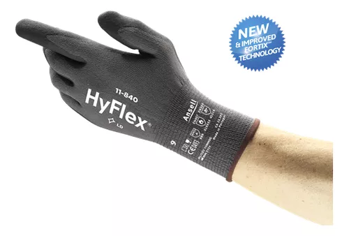 Guante Hyflex T-9 Formula Nitrilo Espumado Fortix