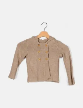 H&M Chaqueta de punto beige