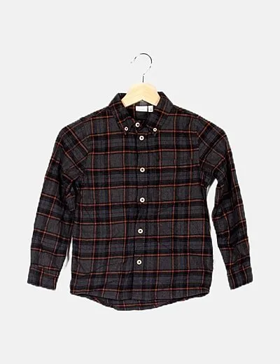 Name it Camisa tricolor cuadros