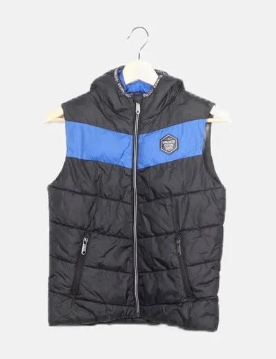 NoName Chaleco negro acolchado
