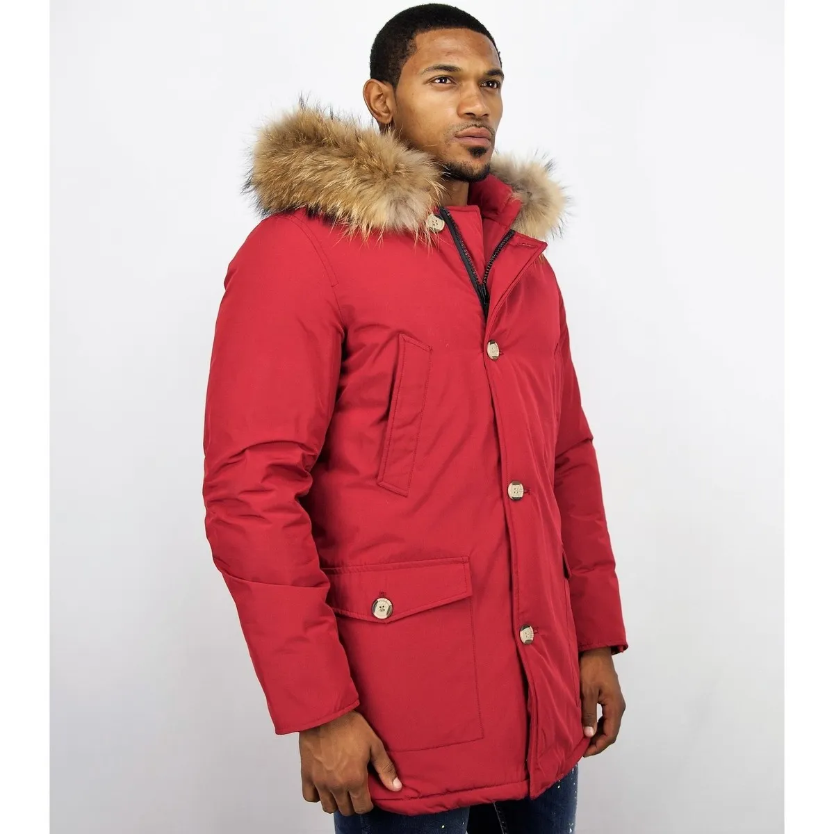 Parkas Hombre Abrigos De Invierno