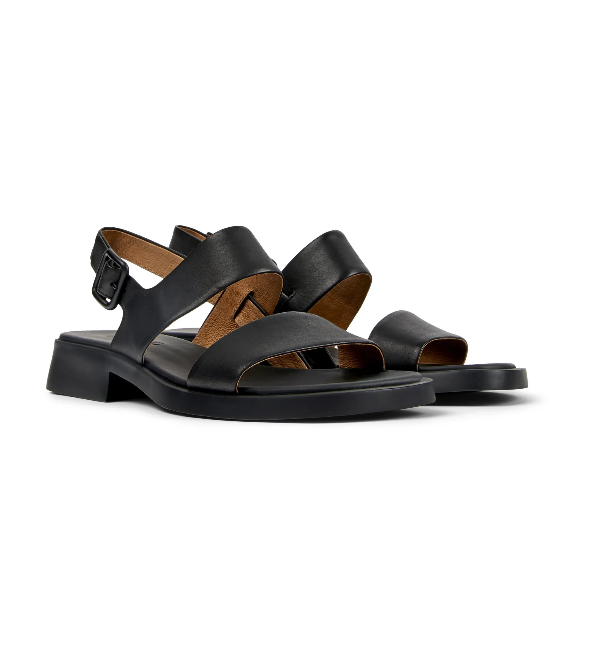Sandalias de piel Dana negro