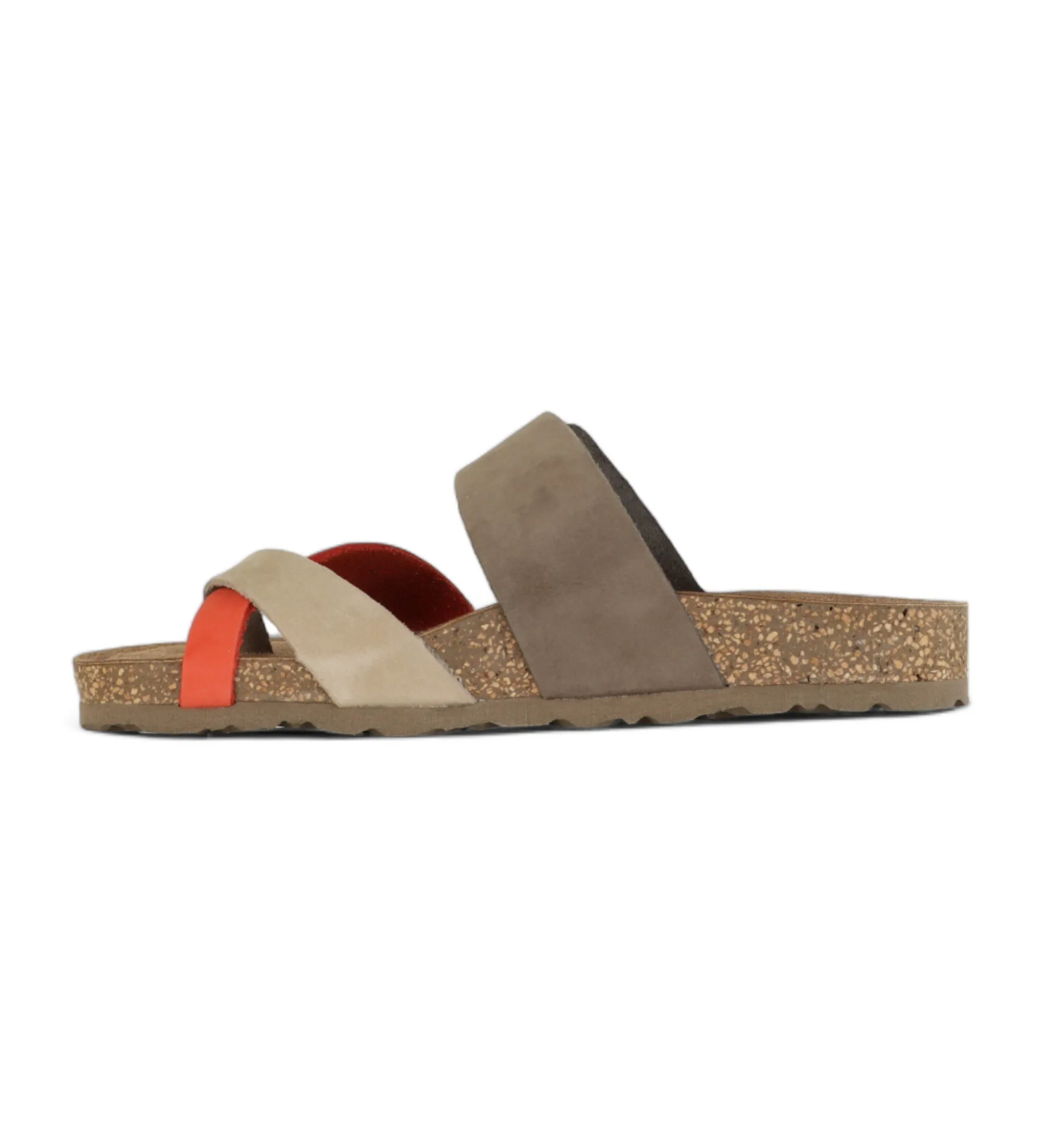 Sandalias de piel Jerba 091 multicolor