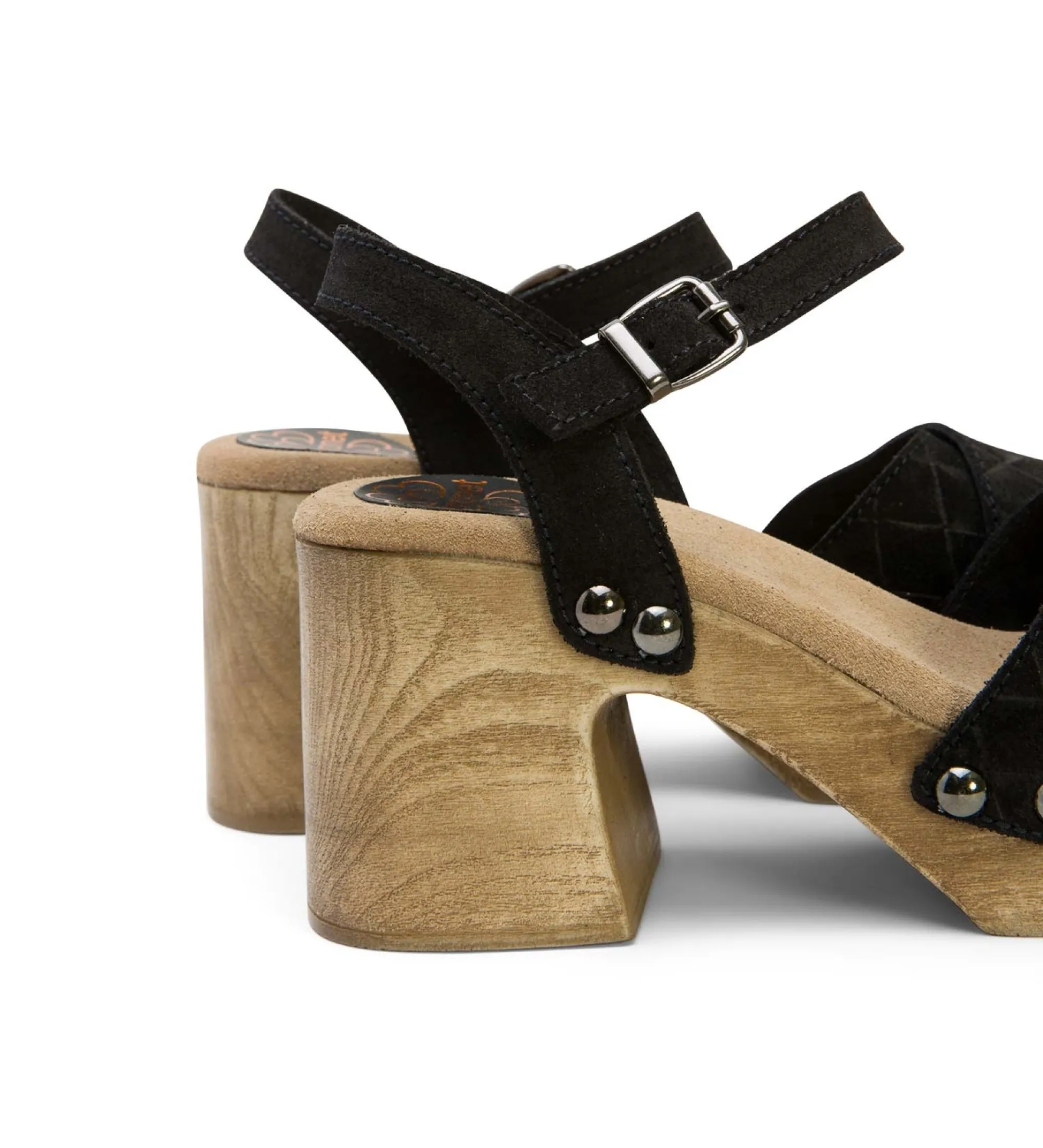 Sandalias de piel Mabel negro