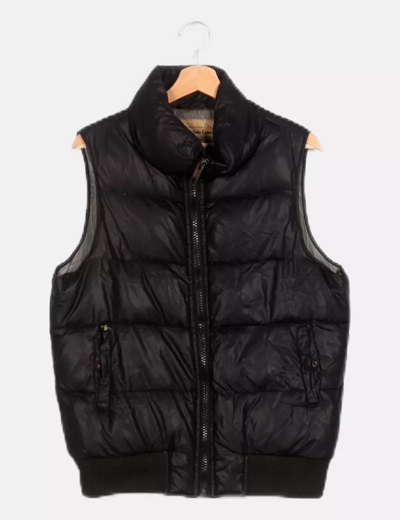 Scotch & soda Chaleco acolchado negro
