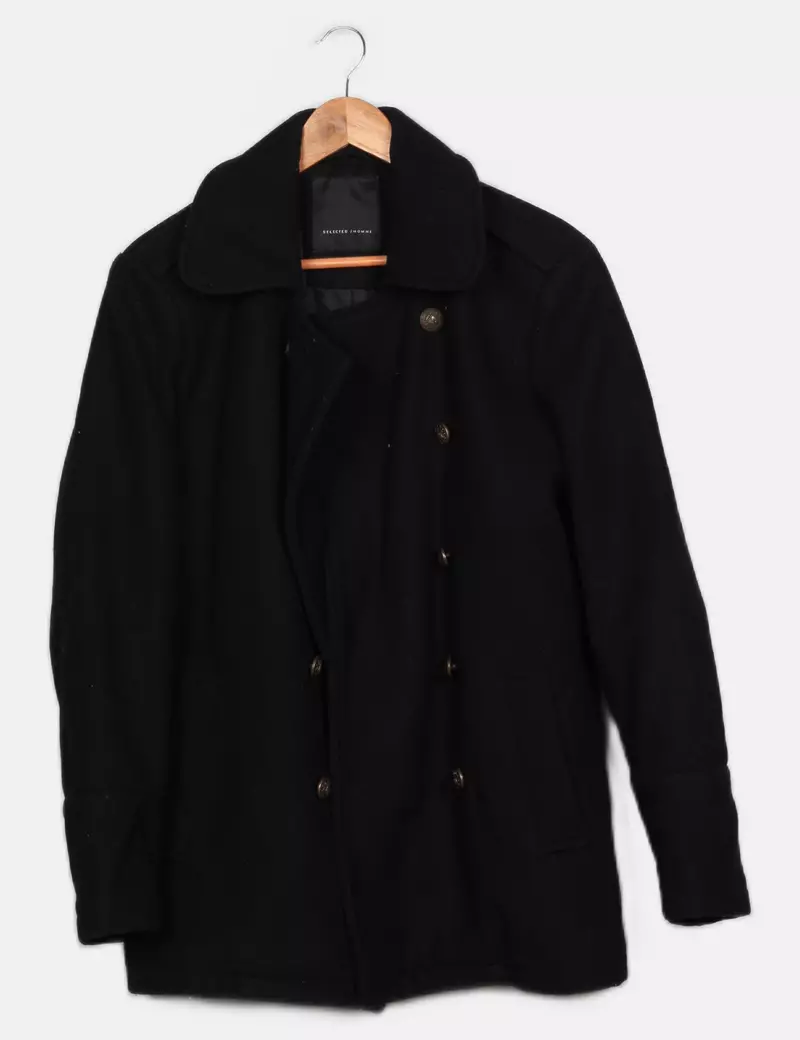 Selected Chaquetón de paño