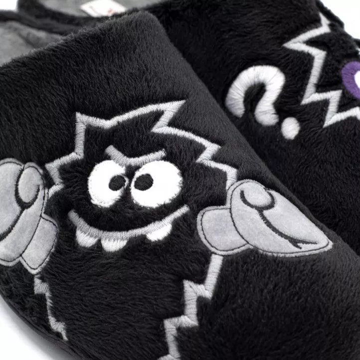Zapatillas casa Vul·ladi negras boxeo