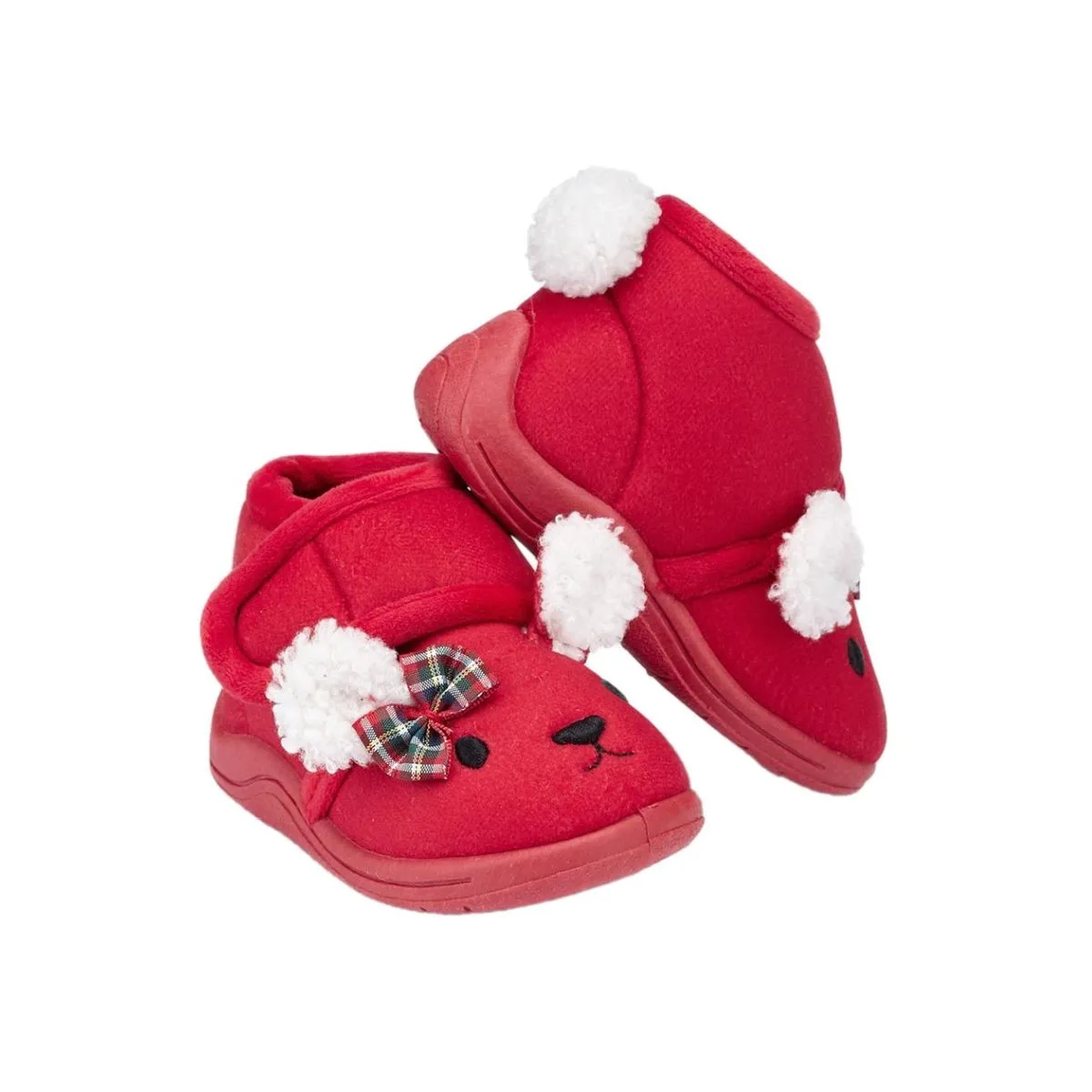 Zapatillas De Casa Rojo De Niña Mayoral 26458-19 (tallas De 19 A 25)